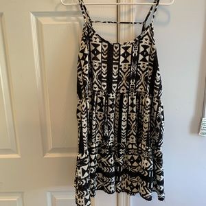 Black and White Dress